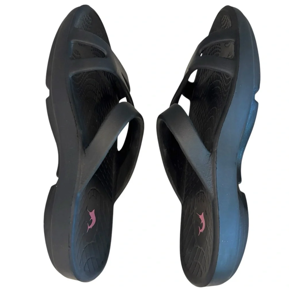 Reel Legends Ladies Black Sandals Size 7 - Picture 5 of 6